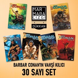 Barbar Conan′ın Vahşi Kılıcı 01-30 Set - Marmara Çizgi