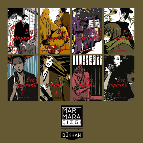 Beş Yaprak 1-8 Set - Shogakukan