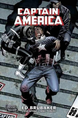Captain America'nın Ölümü Cilt 1 (Hasarlı) - Marmara Çizgi