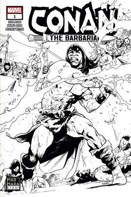 Conan The Barbarian Sayı 01 Marmara Çizgi Mahmud Asrar Fuar Variantı - 1