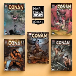 Conan The Barbarian Sayı 11-15 Set - Marmara Çizgi