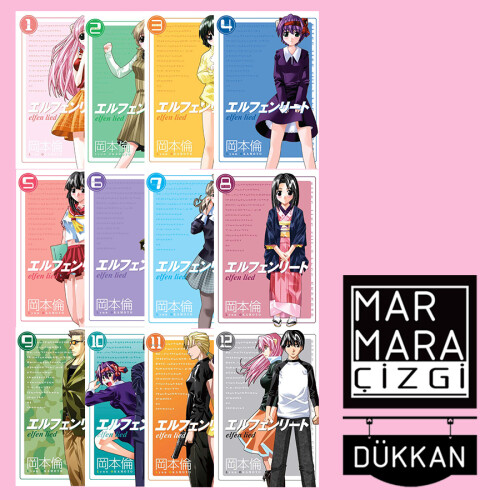 Elfen Lied 1-12 Set - Marmara Çizgi