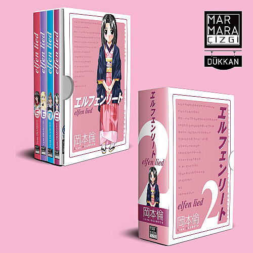 Elfen Lied 05-08 Set (Kutulu) - Marmara Çizgi