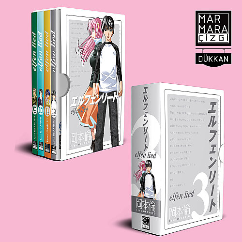 Elfen Lied 09-12 Set (Kutulu) - Marmara Çizgi