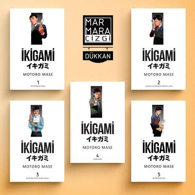 İkigami 01-05 Set - Marmara Çizgi