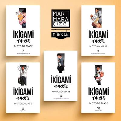 İkigami 06-10 Set - Marmara Çizgi