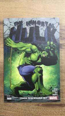 İMZALI Immortal Hulk Cilt 1 - Yoksa İkisi Birden Mi? (Yıldıray Çınar Çizgi Roman Dükkanı Varyantı) - 2