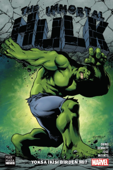 İMZALI Immortal Hulk Cilt 1 - Yoksa İkisi Birden Mi? (Yıldıray Çınar Çizgi Roman Dükkanı Varyantı) - Marvel
