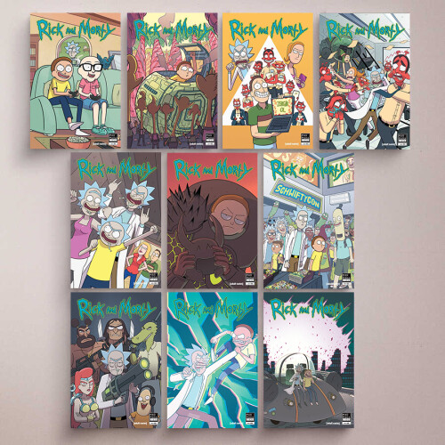 Rick And Morty 51-60 Set - Marmara Çizgi