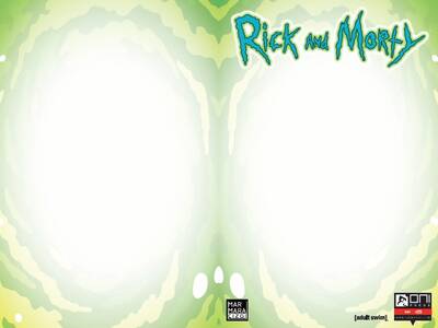 Rick And Morty Sayı 25 Boş Kapak (çift taraflı) - 2