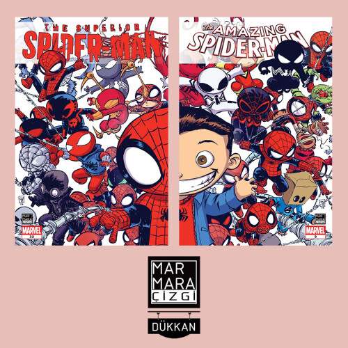 Skottie Young Spider-Man Seti - Marvel