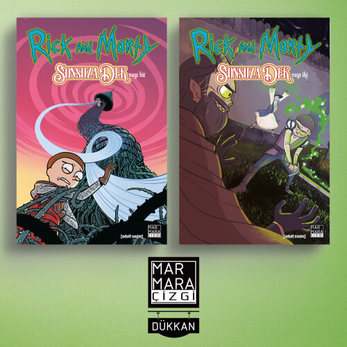 Rick And Morty - Sonsuza Dek Set - Marmara Çizgi