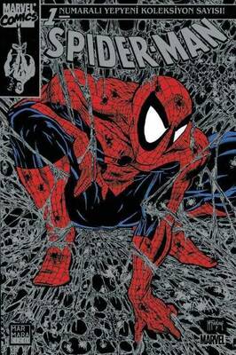 Spider-Man #1 McFarlane Gümüş Kapak (Fuar Varyantı 500 Limitli) - Marvel