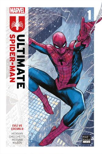 Ultimate Spider-Man Cilt 1 - Evli ve Çocuklu - Marmara Çizgi
