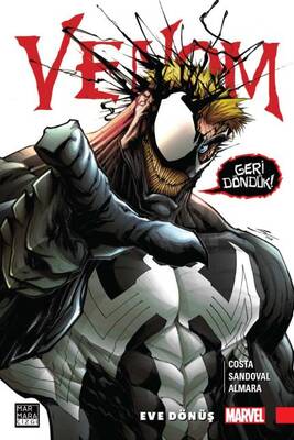 Venom (2017) Cilt 1 Eve Dönüş 1. Baskı (Hasarlı) - Marmara Çizgi